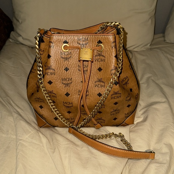 MCM Soft Berlin Drawstring Bag - Picture 2 of 6